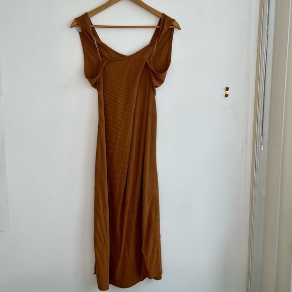 Long Cozy Cotton Dress - Picture 2 of 3